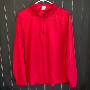 1/4 zip athletic pullover